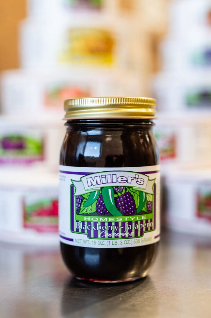 Blackberry- Jalapeño Conserves