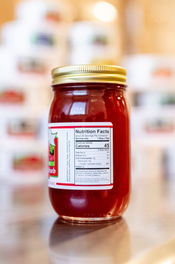 Strawberry Rhubarb Conserves
