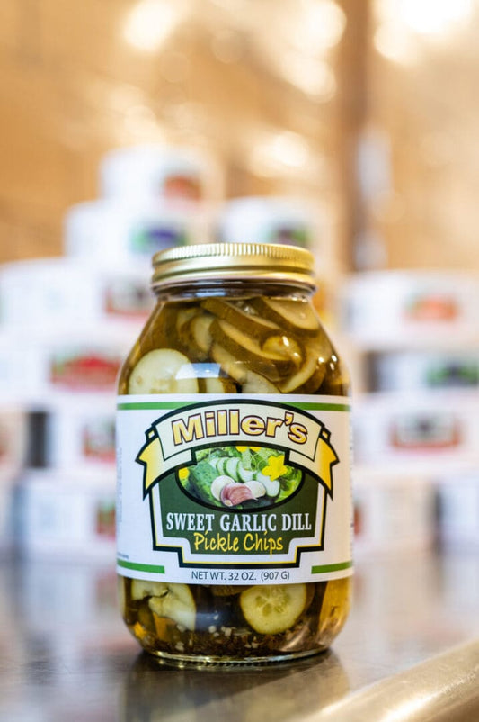 Sweet Garlic Dill Pickles Chips