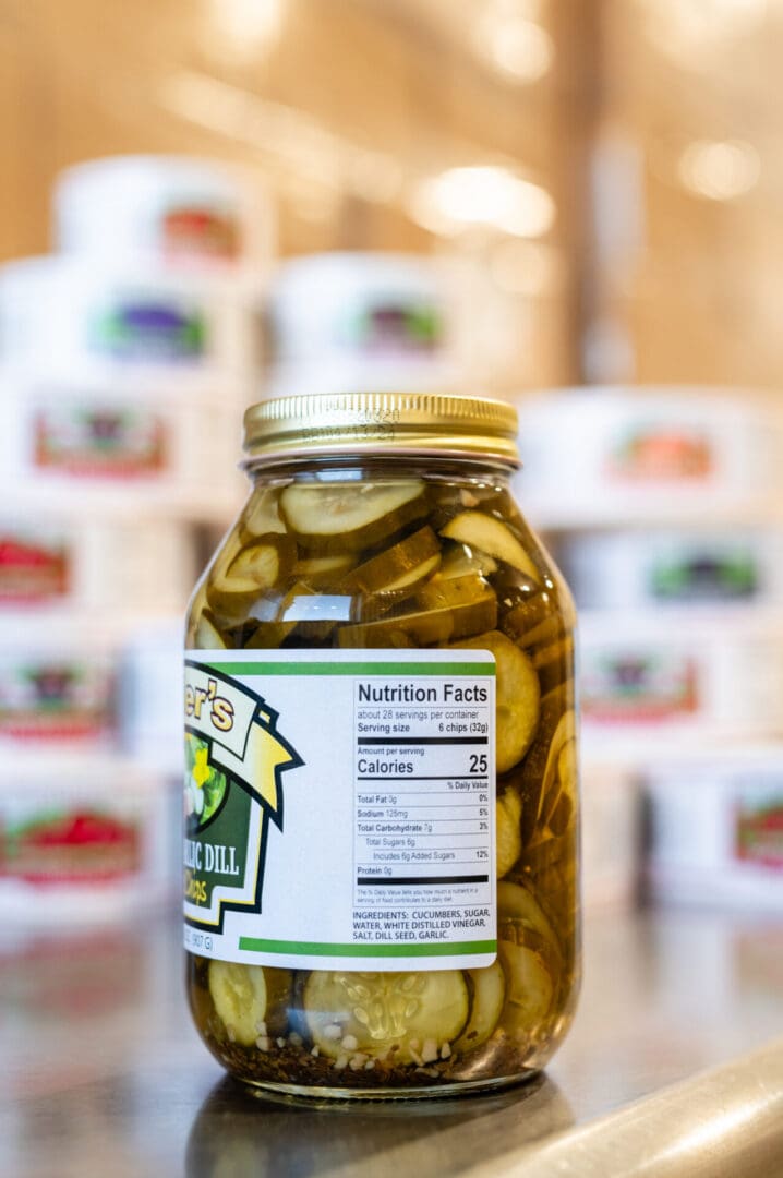 Sweet Garlic Dill Pickles Chips