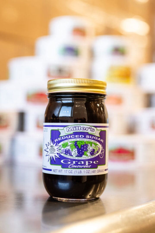 Reduced Sugar Grape Conserves